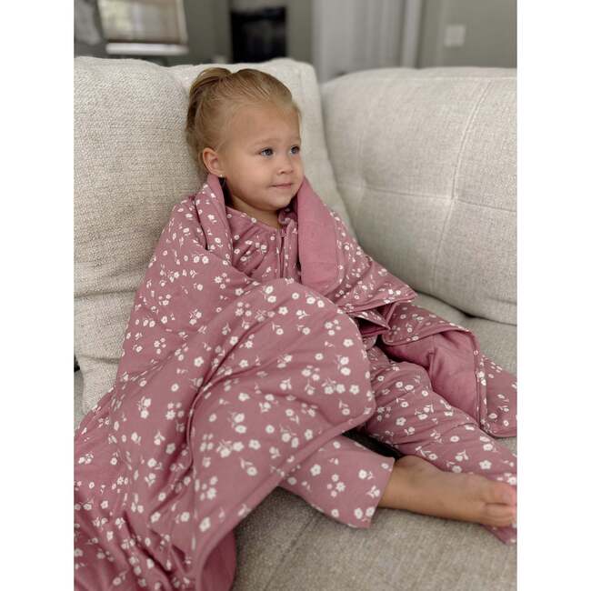 Cozy Cloud Comforter Baby Blanket, 2.5 TOG, Toddler, 57x39 Inch, Mini floral - Blankets - 4