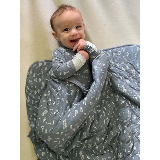 Cozy Cloud Comforter Baby Blanket, 2.5 TOG, Mini, 30x40 Inch, Construction - Blankets - 3