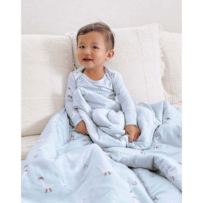 Cozy Cloud Comforter Baby Blanket, 1.0 TOG, Mini, 30x40 Inch, Cowboy - Blankets - 2