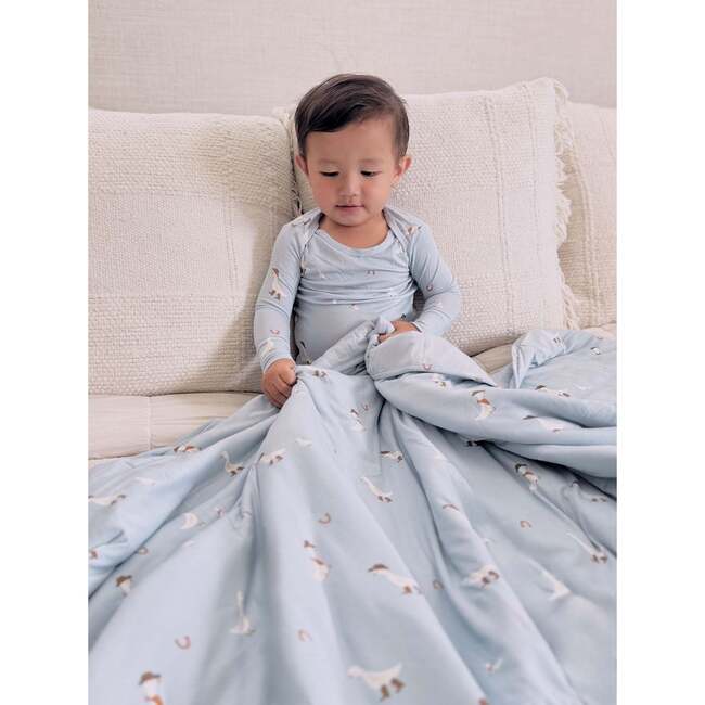Cozy Cloud Comforter Baby Blanket, 1.0 TOG, Mini, 30x40 Inch, Cowboy - Blankets - 3