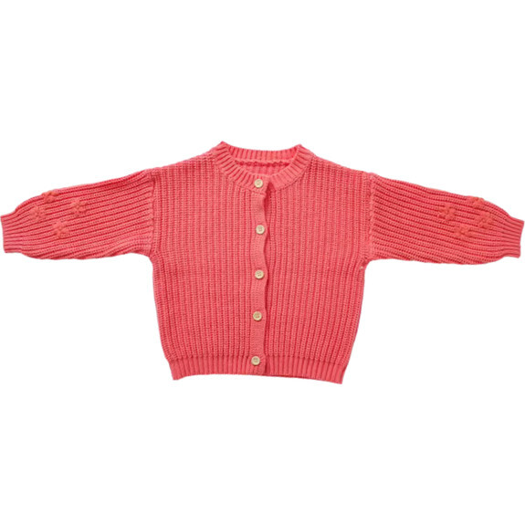 Poppy Flower Cardigan