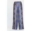 The Taylor Pant, Brown Cobalt Medallion - Pants - 1 - thumbnail