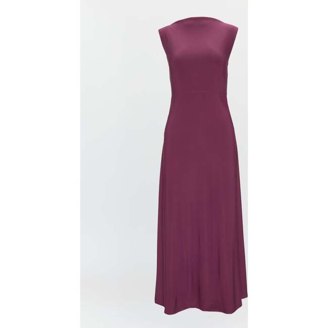 The Sloane Dress, Aubergine