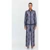 The Taylor Pant, Brown Cobalt Medallion - Pants - 2