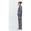 The Taylor Pant, Brown Cobalt Medallion - Pants - 4