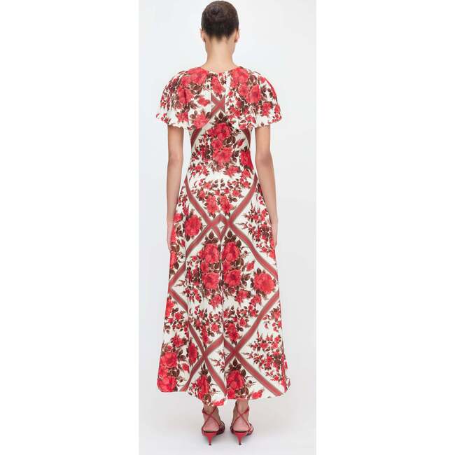 The Davina Dress, Red Diamond Rose - Dresses - 3