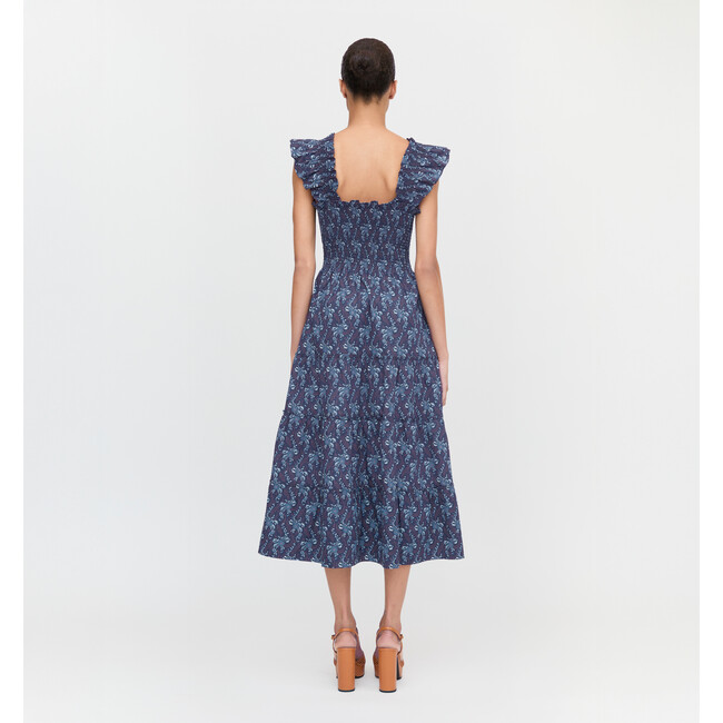 The Ellie Nap Dress, Navy Cala Paisley - Dresses - 3