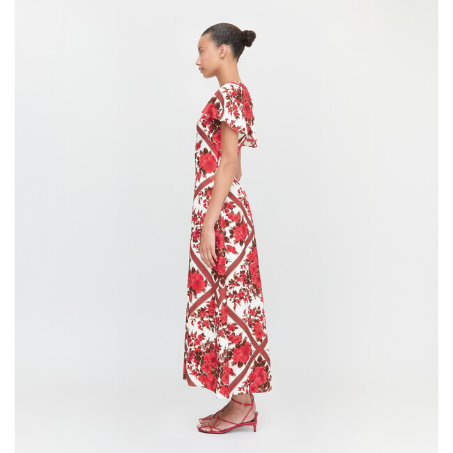 The Davina Dress, Red Diamond Rose - Dresses - 4