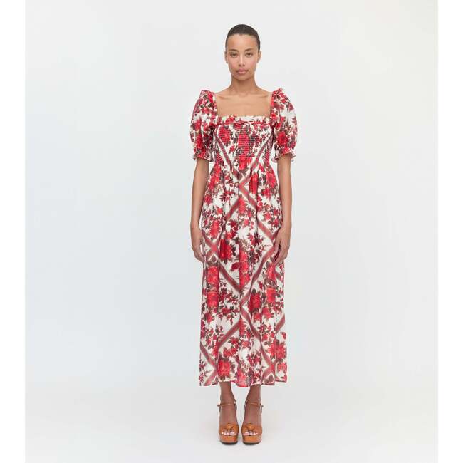 The Scarlett Dress, Red Diamond Rose - Dresses - 2