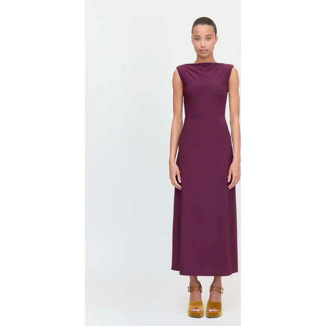 The Sloane Dress, Aubergine - Dresses - 2
