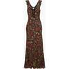 The Augustina Dress, Black Palampore Floral - Dresses - 1 - thumbnail