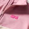 Recycled Cotton And Sherpa Pink Zipup, Pink - Jackets - 3