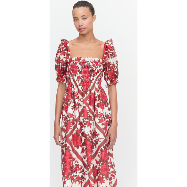 The Scarlett Dress, Red Diamond Rose - Dresses - 4