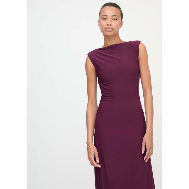 The Sloane Dress, Aubergine - Dresses - 3