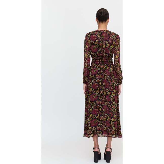 The Rosely Dress, Black Palampore Floral - Dresses - 6