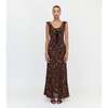 The Augustina Dress, Black Palampore Floral - Dresses - 2