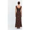 The Augustina Dress, Black Palampore Floral - Dresses - 5