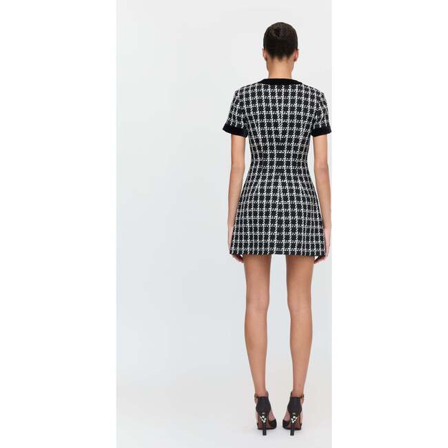 The Allegra Dress, Black and White Tweed - Dresses - 5