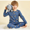 Kids 2 Piece Orange Cars Pajamas - Pajamas - 2