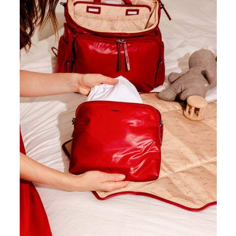 Baby Pouch Red Dahlia - Bags - 2