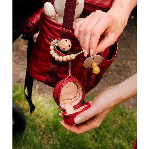 Pacifier Pod In Red Dahlia - Bags - 2