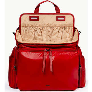 Baby Bag Large Red Dahlia - Diaper Bags - 6