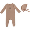 Mini Merry Footie and Hat - Footie Pajamas - 1 - thumbnail
