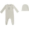 Mini Pocket Footie and Hat - Footie Pajamas - 1 - thumbnail