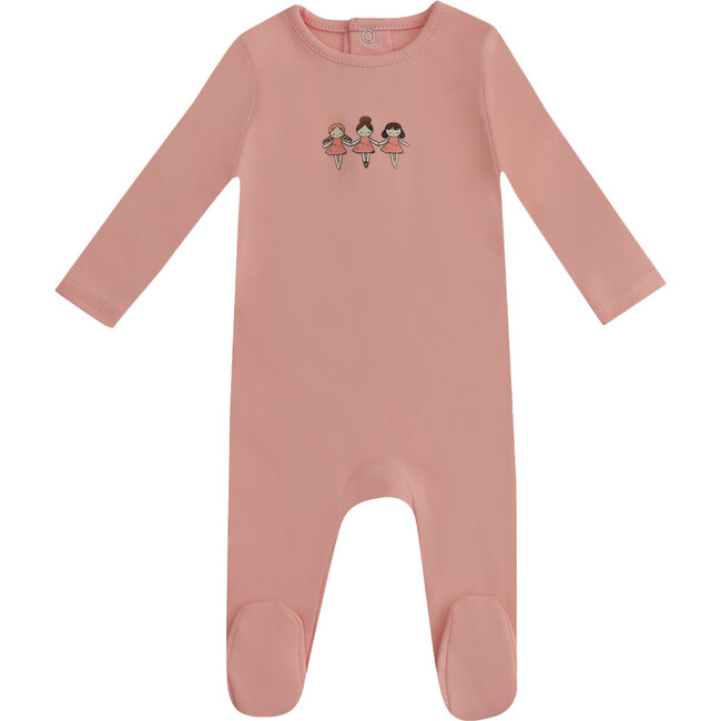 Mini Dancing Dolls Footie, Pink