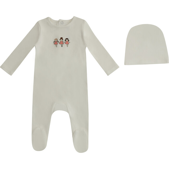 Mini Dancing Dolls Footie and Hat