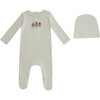 Mini Dancing Dolls Footie and Hat - Footie Pajamas - 1 - thumbnail
