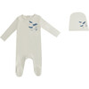 Dragonfly Footie and Hat - Footie Pajamas - 1 - thumbnail