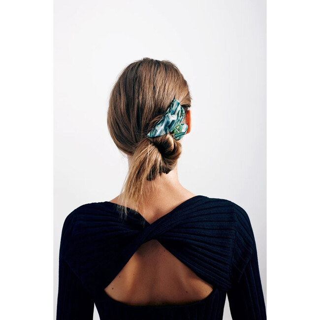Midi Heirloom Claw, Pistachio - Hair Accessories - 2