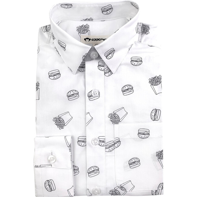 Standard Print Shirt, Burgers & Fries