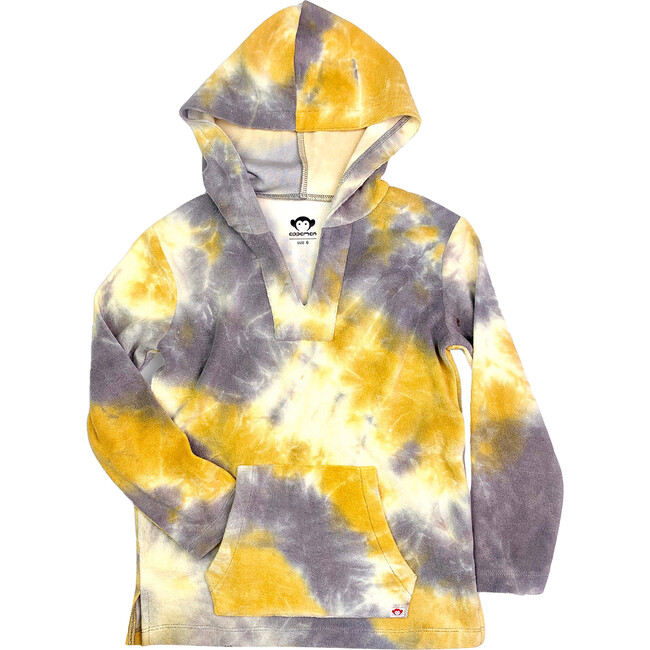 Baja Tie-Dye Pullover, Goldenrod