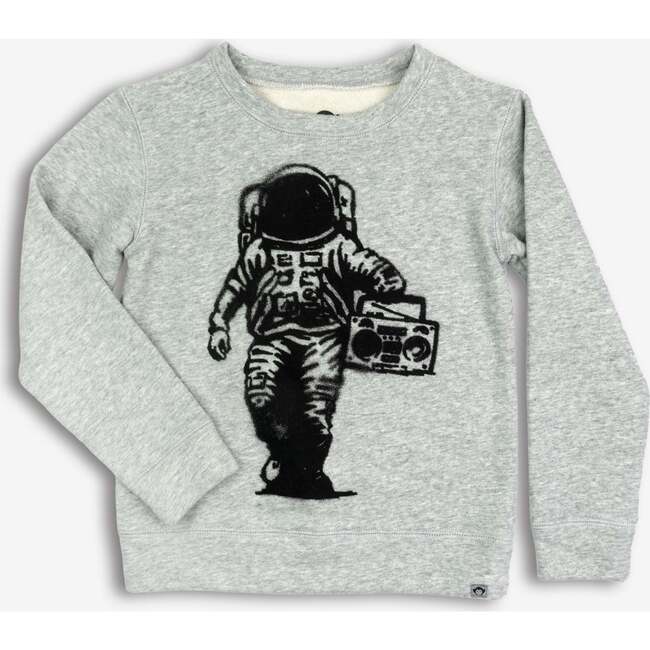 Revel Crewneck, Heather Mist - Sweatshirts - 1