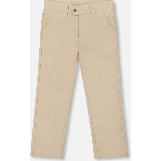 Slant Pocket Pants, Light Taupe