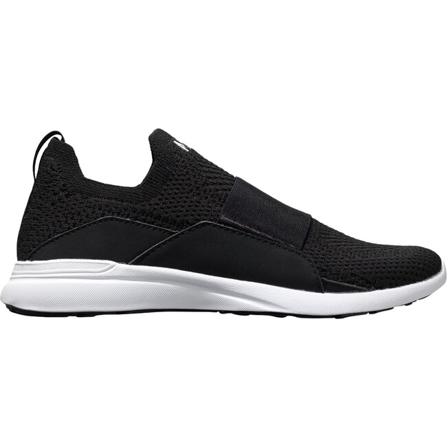 Youth TechLoom Bliss Sneaker, Black & White