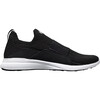 Youth TechLoom Bliss Sneaker, Black & White - Sneakers - 1 - thumbnail