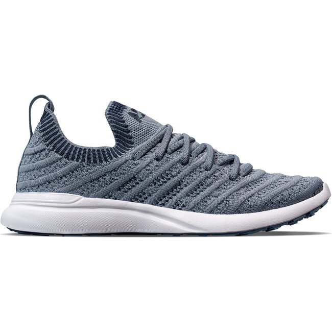 Youth's TechLoom Wave Slate / Navy / Ribbed - Sneakers - 1