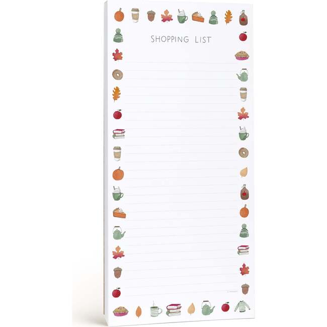 Crisp & Cozy Market Notepad
