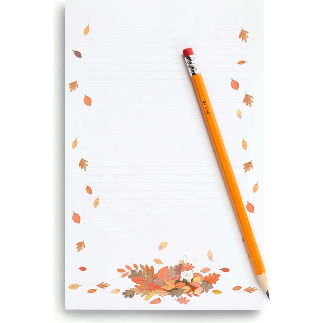 Falling Leaves Notepad