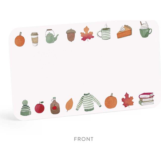 Set of 85 Little Notes®, Crisp & Cozy - Paper Goods - 3