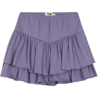Organic Cotton Jersey Skort, Purple