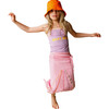 Mermaid Wrap Towel, Pink - Costumes - 2