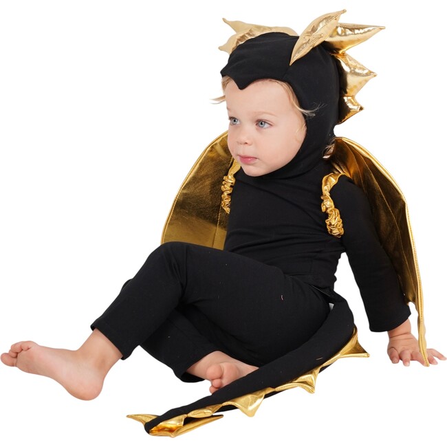 Golden Night Dragon Costume - Pajamas - 3