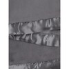 Luxe Stroller Baby Blanket, Charcoal - Blankets - 2 - thumbnail