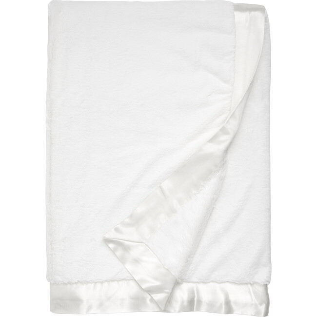 Luxe Throw/Big Kid Blanket, Cream