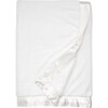 Luxe Throw/Big Kid Blanket, Cream - Throws - 1 - thumbnail