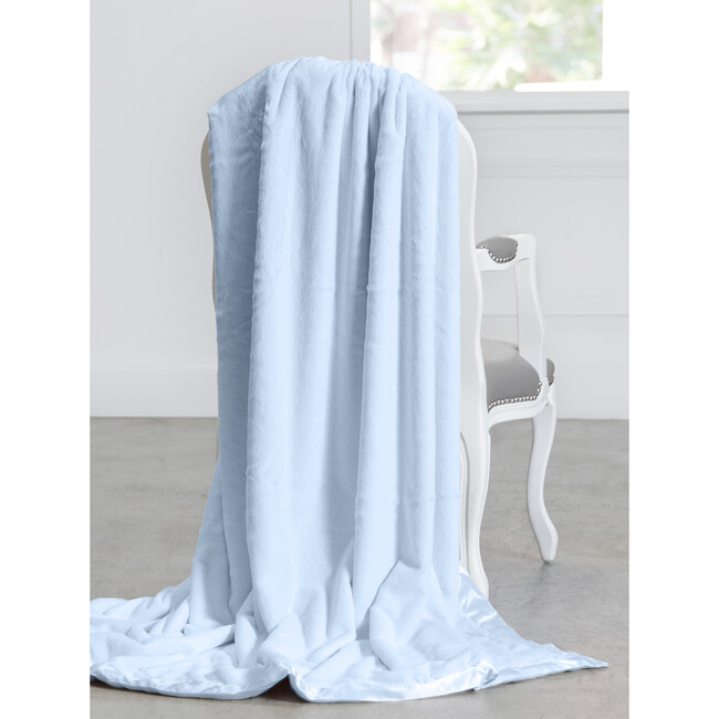Luxe Throw/Big Kid Blanket, Blue